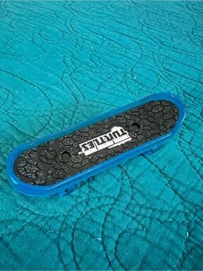 Blue Mini Fingerboard with Black Grip and Visible Logo 2013 mcdonald’s
